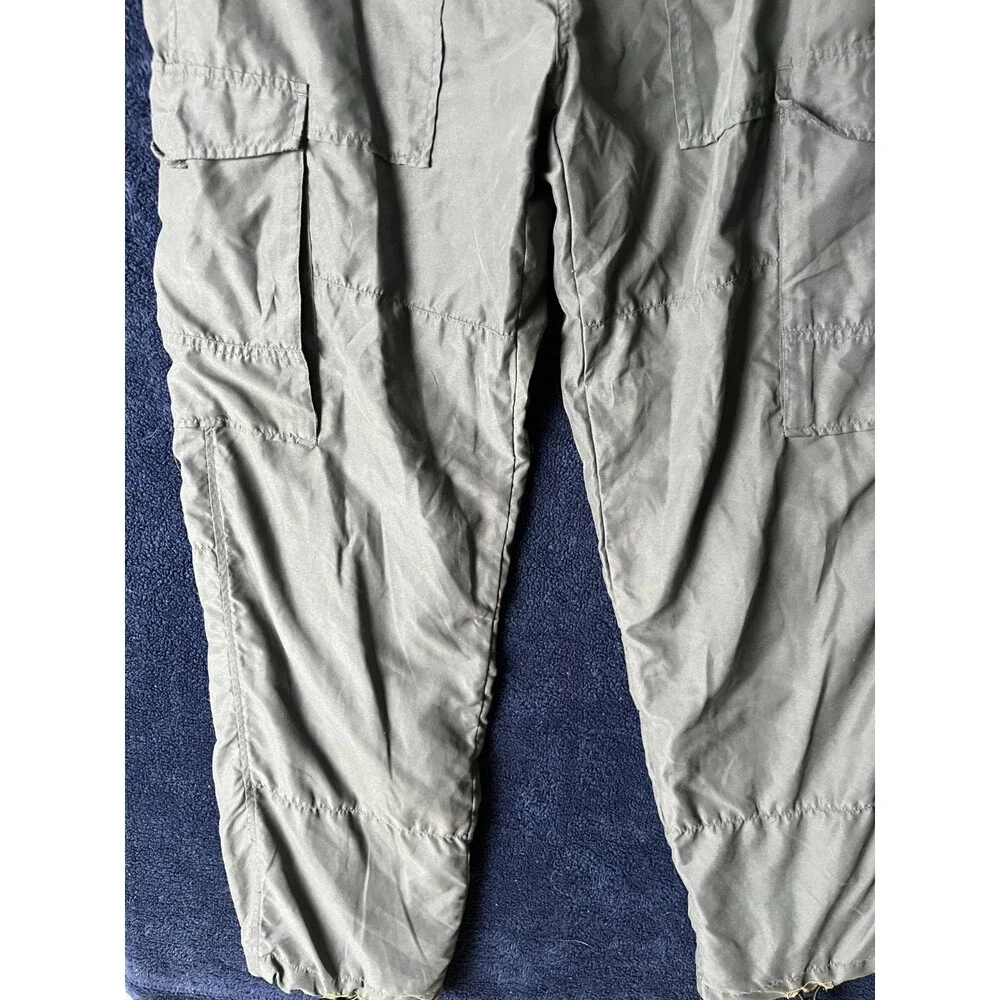 Rare Vintage AMAX Utility Broadcloth Gray Pants Men's 32x34